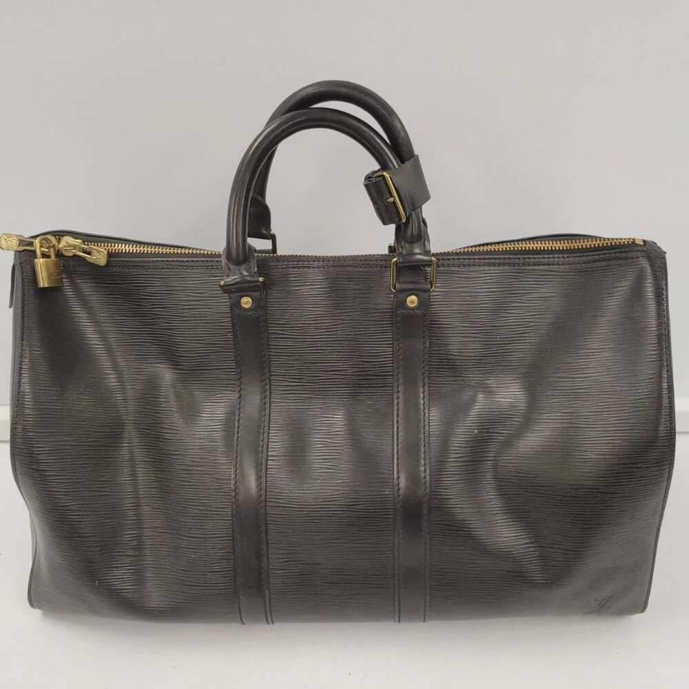 (73253-5) Louis Vuitton Epi Keepall Duffle Bag